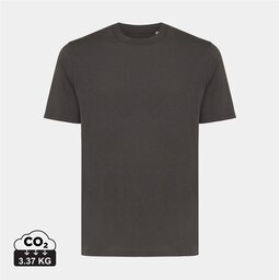 Antraciet Iqoniq Sierra lichtgewicht gerecycled katoen t-shirt