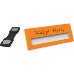 Badge Jerry-Orange-74x30