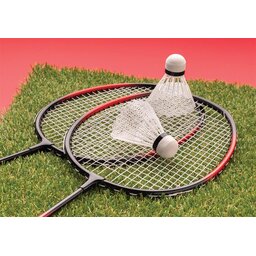 Badminton set-sfeerbeeld