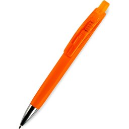 Balpen Riva Soft-Touch-oranje schuin