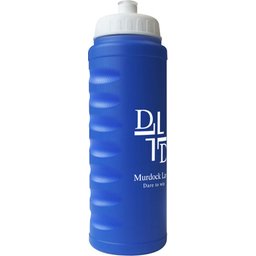 Baseline 750ml Finger Grip Bottle blue