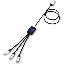 C17 eenvoudig te gebruiken oplichtende kabel-blauw