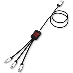 C17 eenvoudig te gebruiken oplichtende kabel-rood