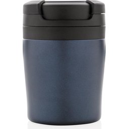 Coffee to go mok-blauw rechtop