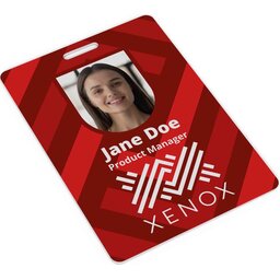 Company Pass Badge 70 x 100 mm bedrukken