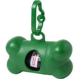 Dispenser met poepzakjes voor je huisdieren groen