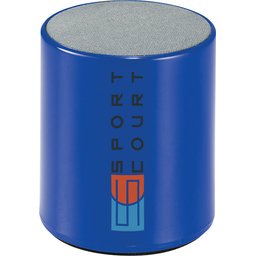 ditty bluetooth speaker blauw met logo