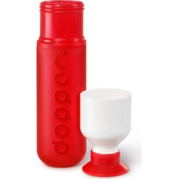 Dopper Original waterfles rood bedrukt