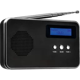 Draagbare digitale radio FM en DAB  