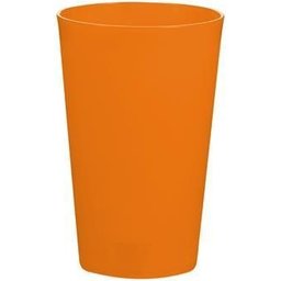 Duurzame beker oranje