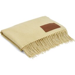 fleece deken dekentje beige