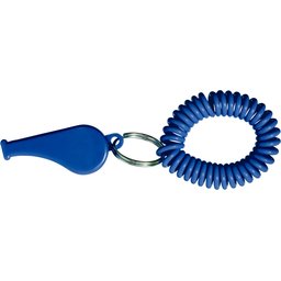 Fluitje polsband blauw