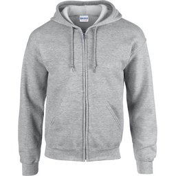 Full zip Hooded Sweat Big Size