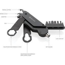 Gear X fietsreparatie tool-uiteengezet