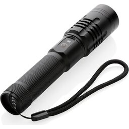 Gear X USB re-chargeable torch-andere zijde schuin