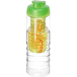 H2O Treble drinkfles met infuser en kanteldeksel - 750 ml