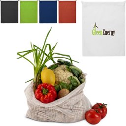 Herbruikbaar Groente & Fruit Zakje Oeko-Tex® Katoen 40 x 45cm-assortiment