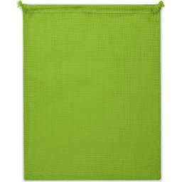 Herbruikbaar Groente & Fruit Zakje Oeko-Tex® Katoen 40 x 45cm-groen zijde 2