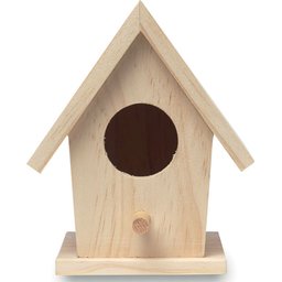 Houten vogelhuisje bedrukken