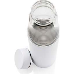 Hybride lekvrij glas en vacuümfles-open wit
