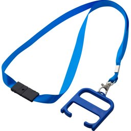 Hygiënesleutel met lanyard