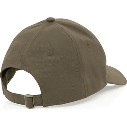 Impact 6 panel 280gr gerecycled katoenen cap met AWARE™ trac-schuin