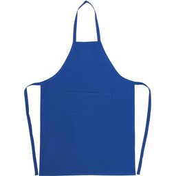 Impact AWARE™ gerecycled katoenen schort 180gr-blauw-voorzijde