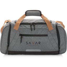 Impact AWARE™ Urban outdoor weekendtas -grijs-gepersonaliseerd