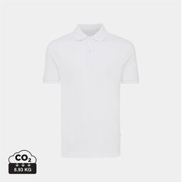 Iqoniq Yosemite gerecycled katoen pique polo wit