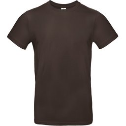 Jersey katoenen T-shirt-bruin