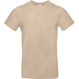 Jersey katoenen T-shirt-zand