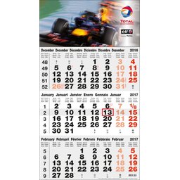 kalender grijs