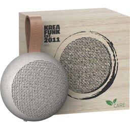 Kreafunk draagbare Bluetooth speaker duurzaam