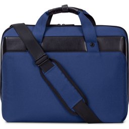 Laptoptas 15,6” R-PET-blauw zijde2