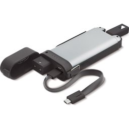 LT91093 Powerbank multitool grijs 3