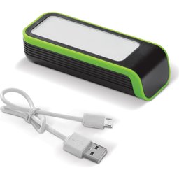 LT91273 light-up powerbank groen