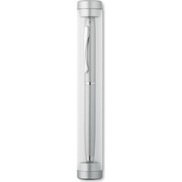 Aluminium stylus balpen in geschenk koker