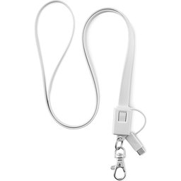 Necklet Lanyard met micro USB en type C