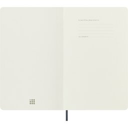 Moleskine 100% VEGEA® Capri notitieboek met zachte kaft - gelijnd L - Midden blauw - 2