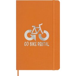 Moleskine 100% VEGEA® Capri notitieboek met zachte kaft - gelijnd L - Oranje - 5