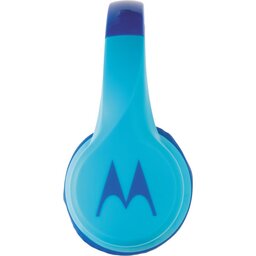 Motorola JR 300 kids wireless safety hoofdtelefoon-blauw zijkant