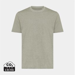 Ongeverfd lichtgroen Iqoniq Sierra lichtgewicht gerecycled katoen t-shirt