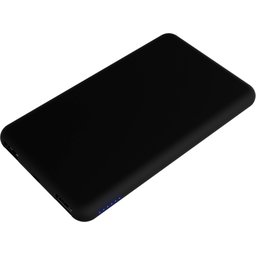 P29 5000 mAh powerbank solar met oplichtend logo-item