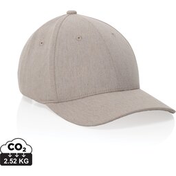 Milo AWARE™ recycled heather 6 paneel cap