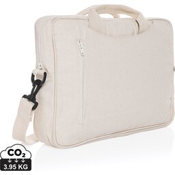 Laluka AWARE™ gerecyclede katoenen 15,4 inch laptoptas