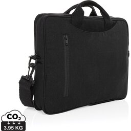 Laluka AWARE™ gerecyclede katoenen 15,4 inch laptoptas