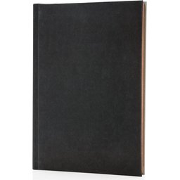 Deluxe stoffen 2-in-1 A5 notitieboek bedrukken