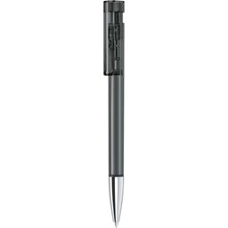Pen Liberty Clear met metalen punt donkergrijs