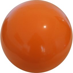Plastic voetbal oranje