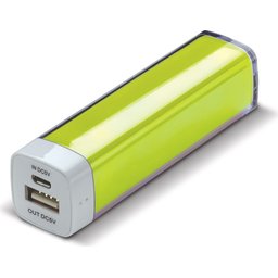 Powerbank transparant - 2200 mAh bedrukken